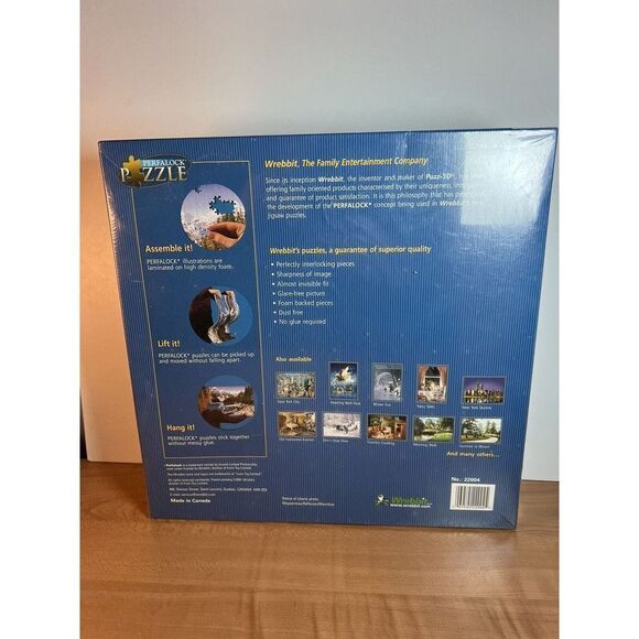 Wrebbit Statue of Liberty American Flag Shaped Puzzle  Perfalock - Picture 4 of 6